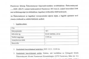Versenykiírás